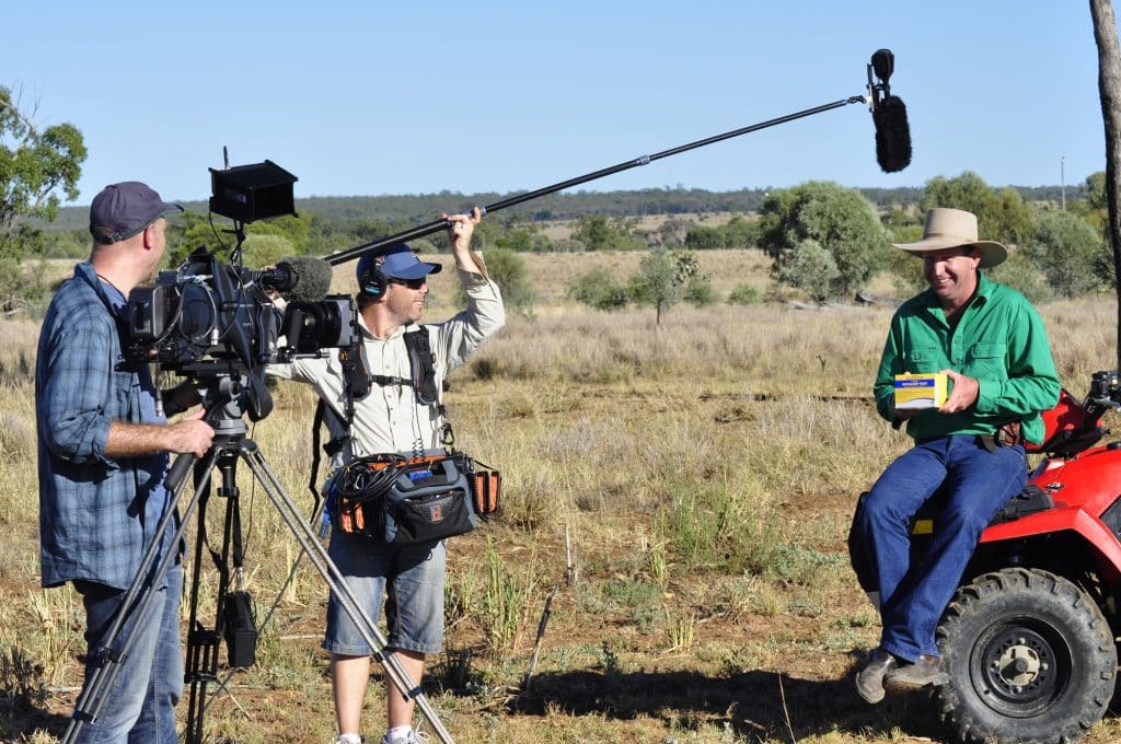 broadcast quality camera with quality audio inputs