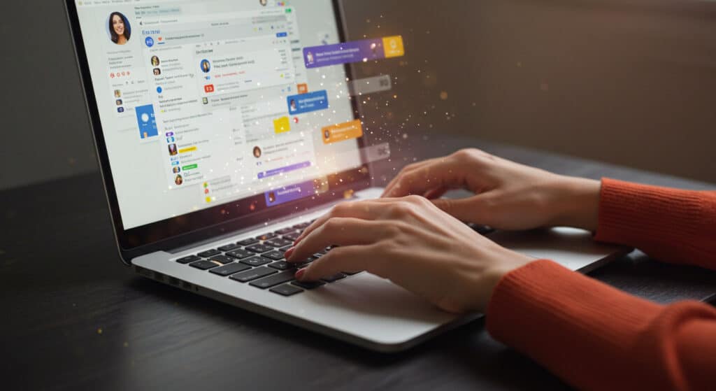 interactive feedback through online platform